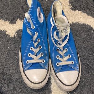 Blue converse